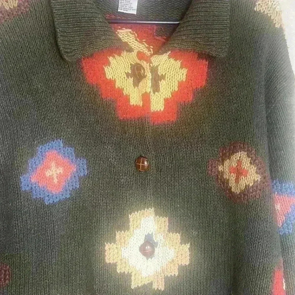 Vintage Cambridge knit cardigan size medium - Picture 2 of 6